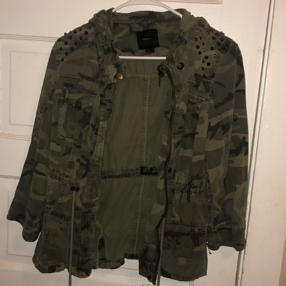 Forever 21 camp jacket - Picture 1 of 4